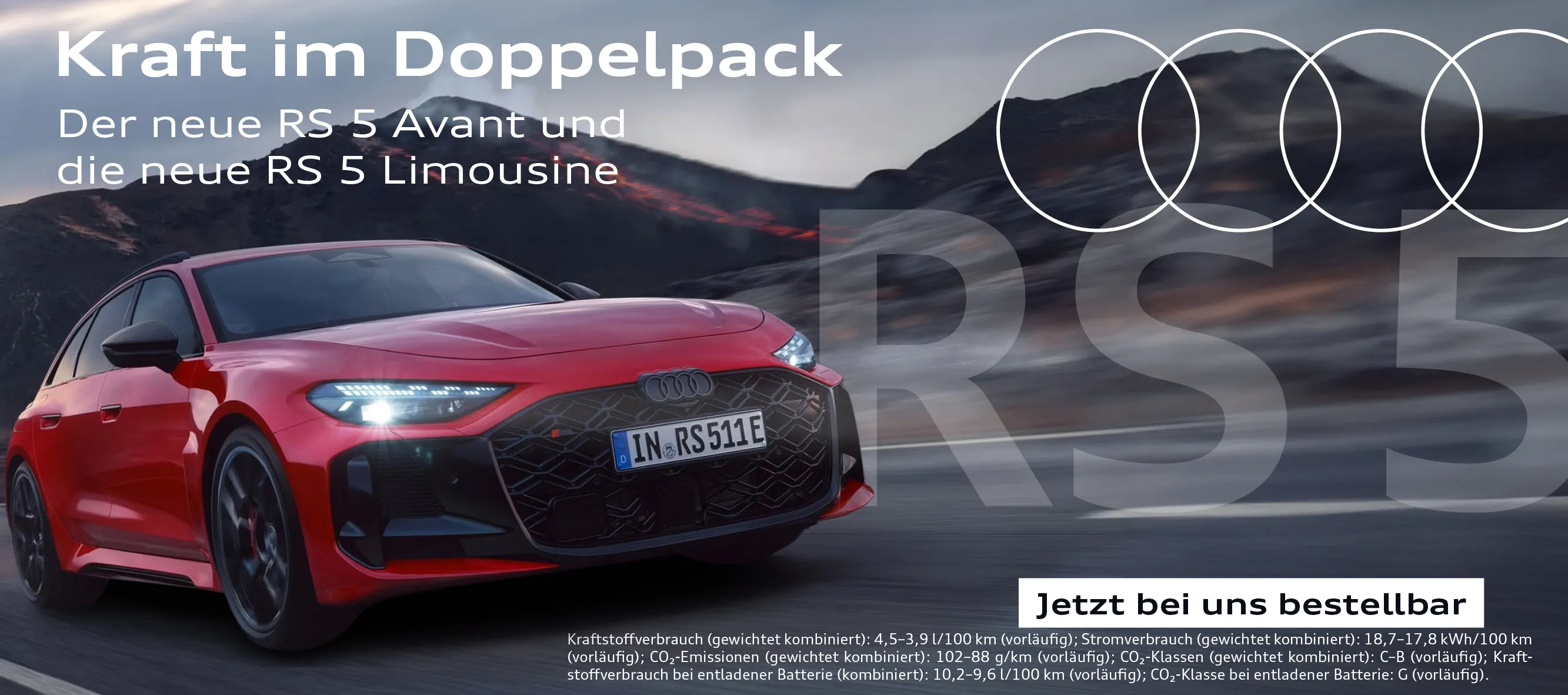 der neue Audi RS5