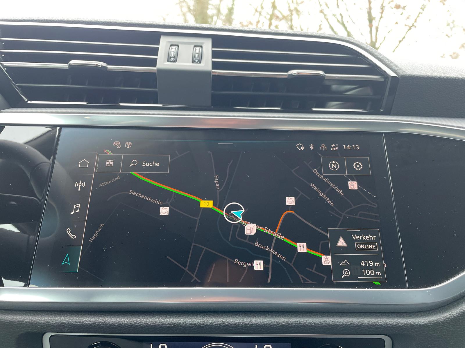 Q3 35 TFSI basis 1.5 TSI RFK 18 