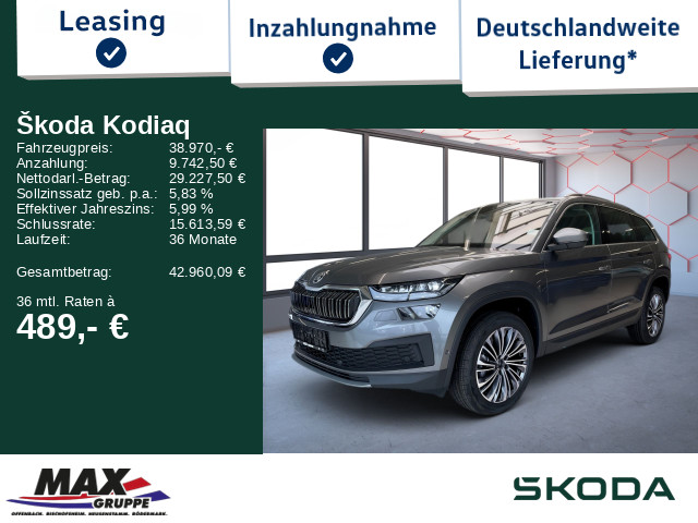 Kodiaq Style 2.0TDI MATRIXLED*KESSY*NAVI*KAM*ACC
