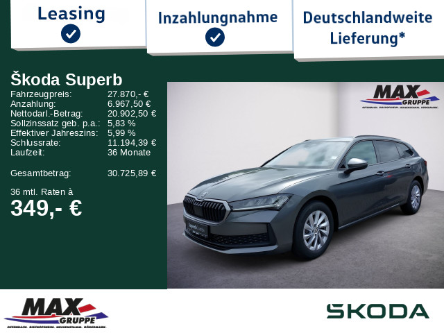 Superb Combi 1.5 TSI mHEV Essence *NAVI*LED*CARPLAY