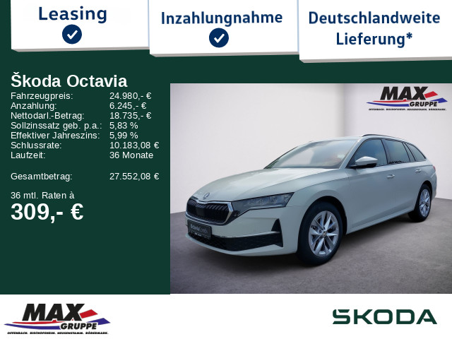 Octavia Combi 1.5 TSI Selection *NAVI*LED*ACC*