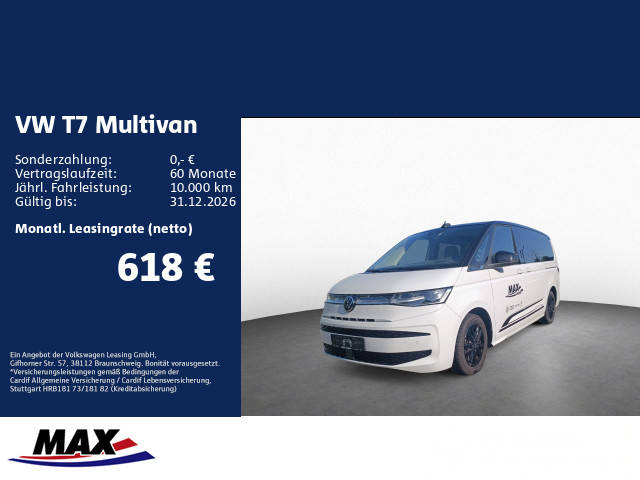Multivan "Edition" LÜ 2.0 TDI 110 kW DSG*AHK*NAVI