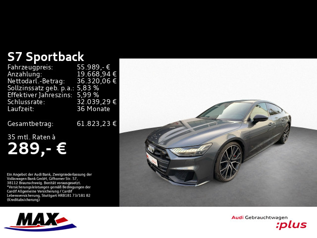 S7 Sportback TDI +HD MATRIX+PANO+AHK+KAMERA+HUD+