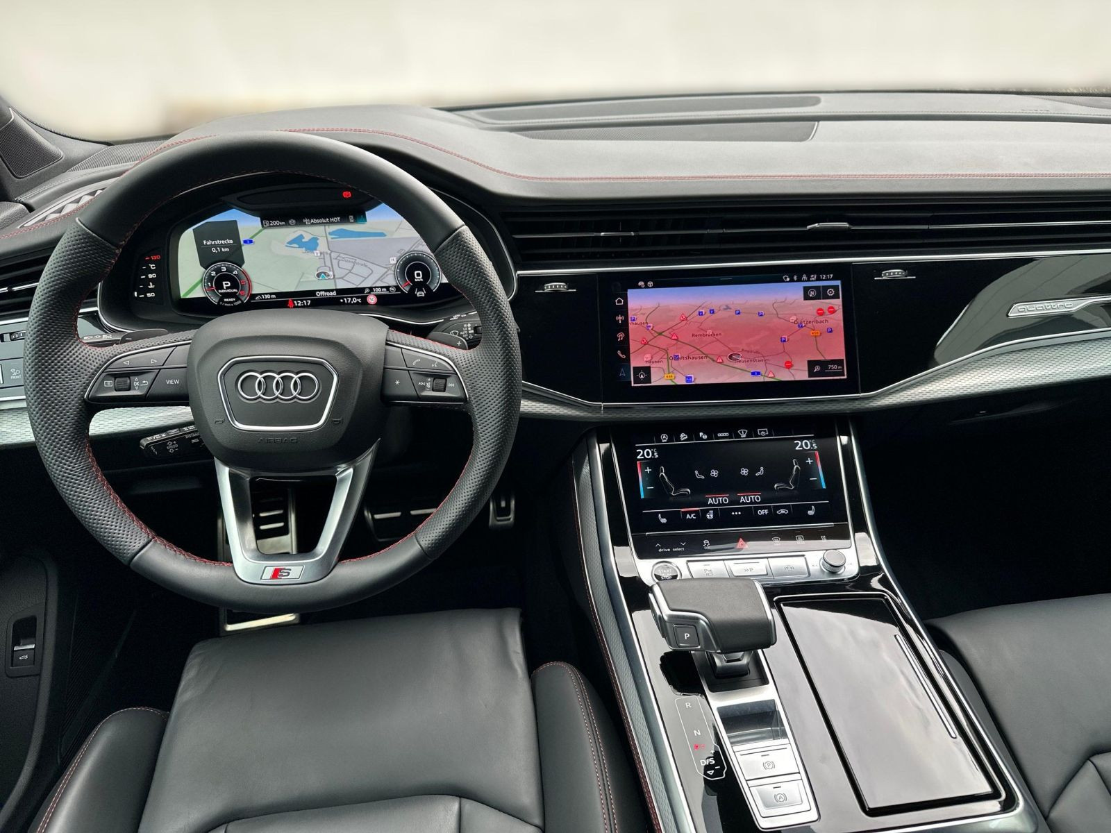 Q7 50 TDI QUATT 7-SITZER S LINE MATRIX+AHK+PANO+