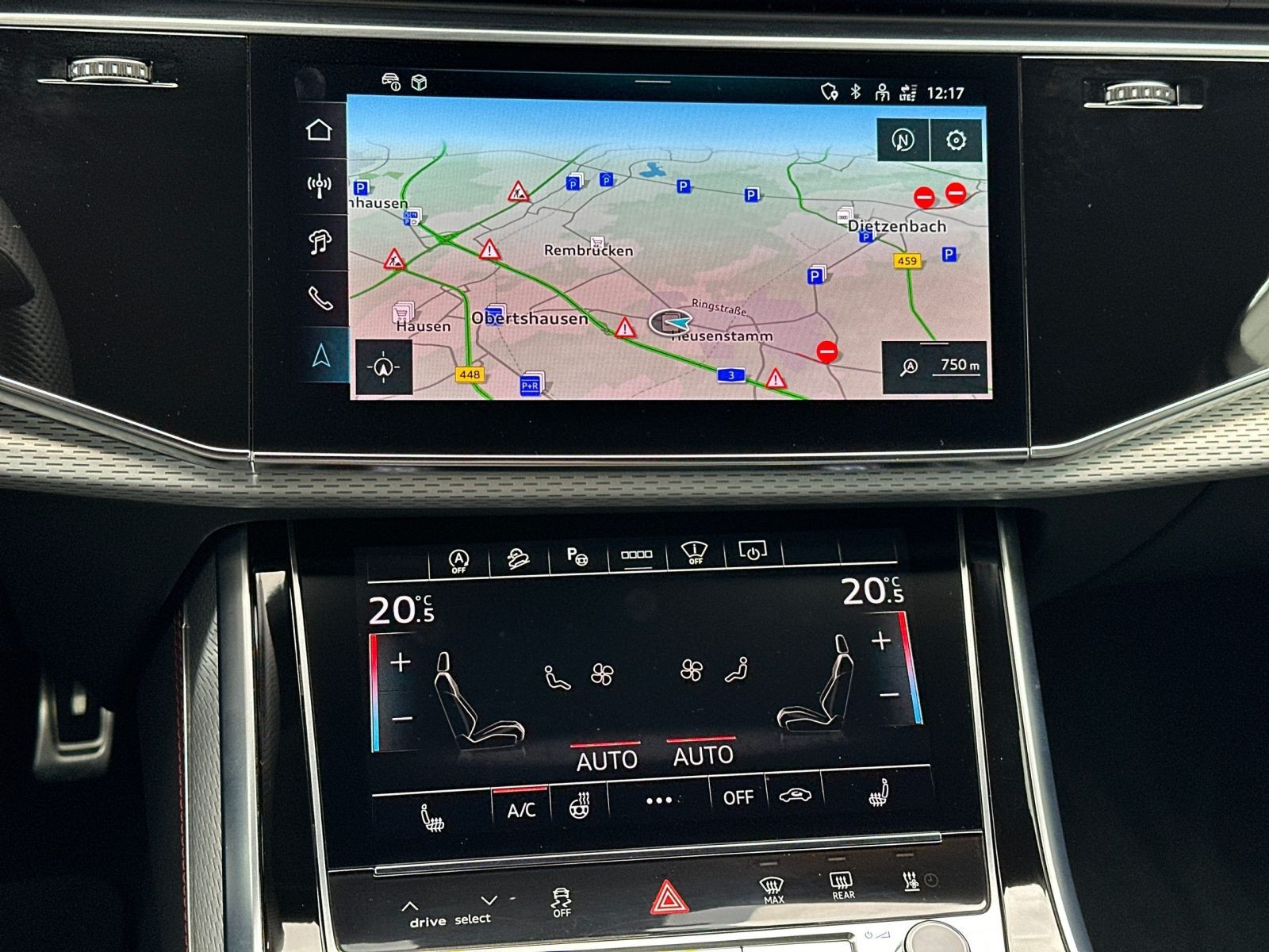 Q7 50 TDI QUATT 7-SITZER S LINE MATRIX+AHK+PANO+