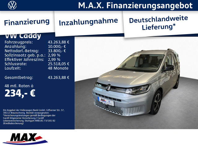 Caddy NFZ Caddy Life "ENERGY" 5-Sitzer Motor: 2,0 l TDI...