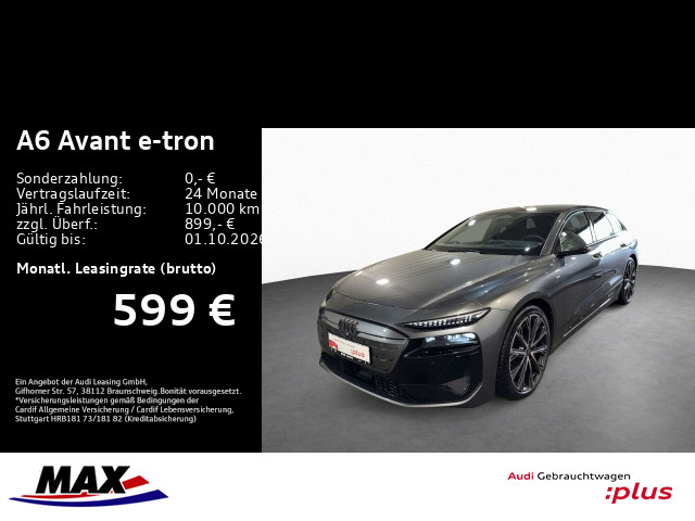 A6 Avant e-tron performance S LINE PANO+HUD+B&O