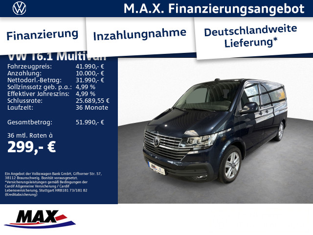 T6.1 Multivan KR CL 2.0 TDI 150 kW DSG 4M*7-SITZER*PDC*...