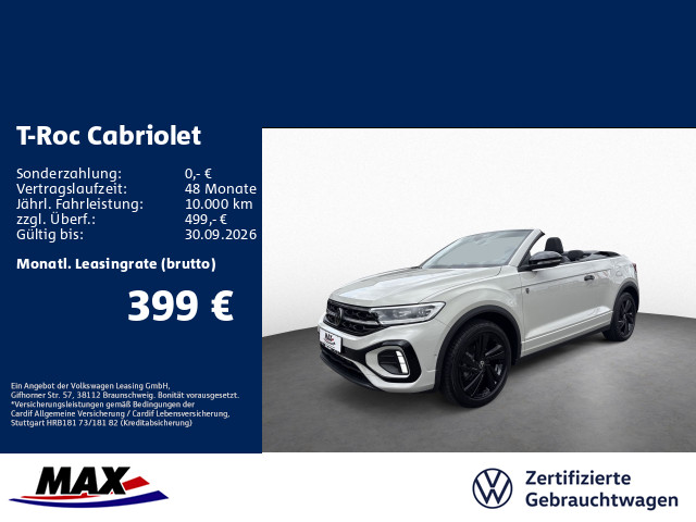 T-Roc Cabriolet 1.5 TSI R-LINE EDITION KARMANN DSG LED+KAMERA+AHK