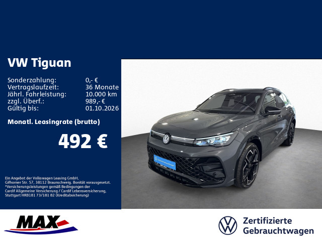 Tiguan 1.5 TSI eHYBRID R-LINE BLACKSTYLE MATRIX+PANO+KAM+AHK