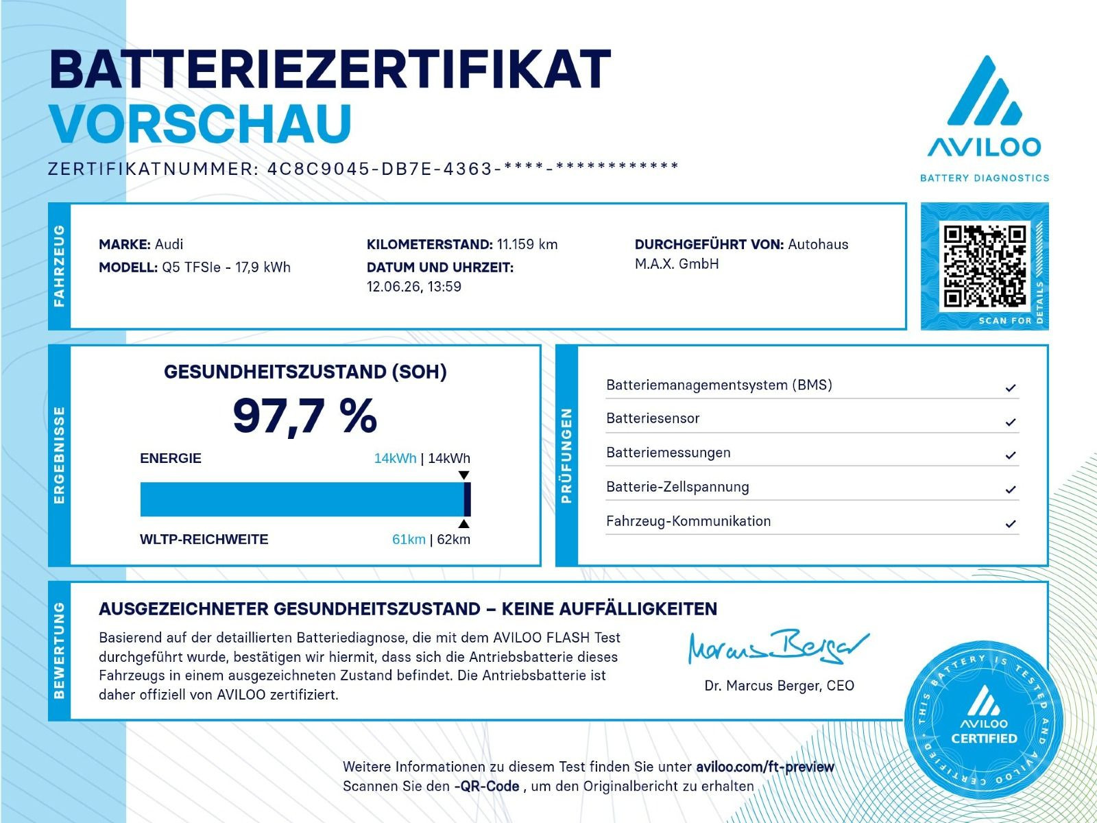 Q5 Sportback 55 TFSI e S-LINE QU LUFT+MATRIX+PANO+KAM+AHK