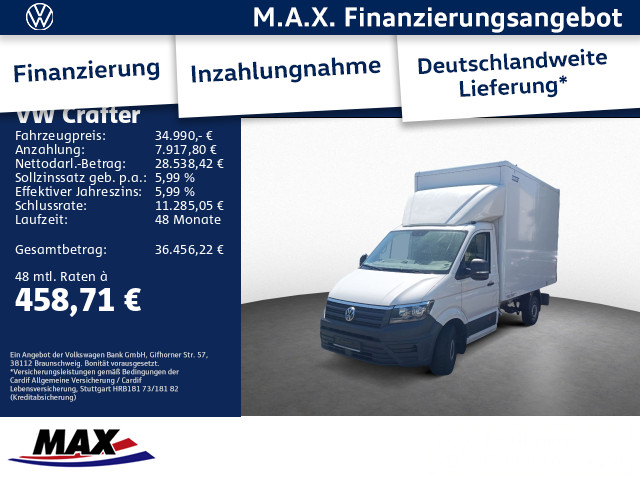 Crafter Koffer 2.0 TDI 130 KW*DSG*Kamera*Navi*