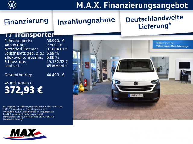 T7 Transporter Kasten 2.0 TDI 81 kW**KLIMA*AHK*APP