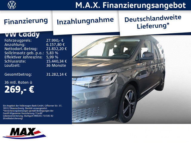 Caddy Style 4Mo*90 KW*Pano*LED*Kamera*App*Ergo*