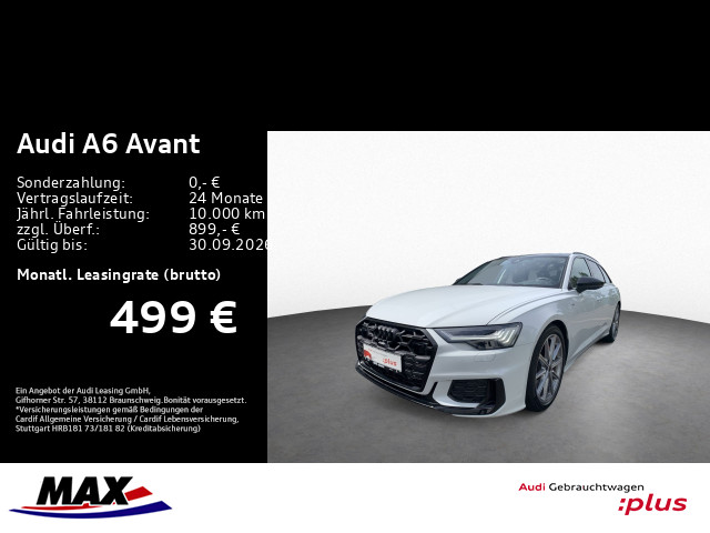A6 Avant 55 TFSI e QU S LINE 0,5% HD-MATRIX+PANO+AHK