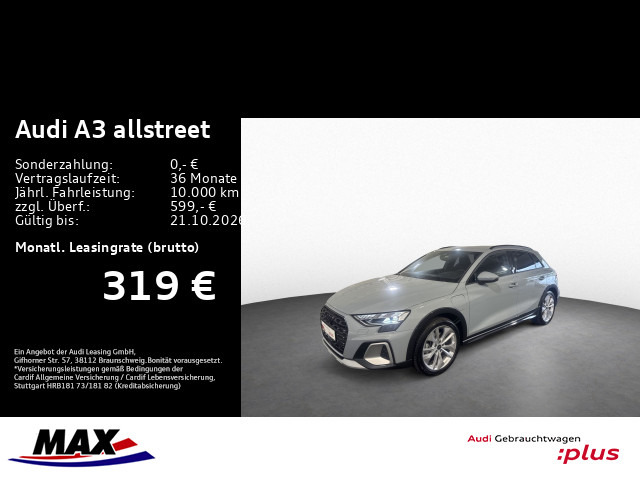 A3 allstreet 40 TFSI e LED+KAMERA+HUD+VCP+AHK+