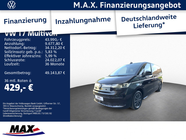 Multivan Style LÜ 2.0 TSI 150 kW DSG*Leder*Matrix*Kame...