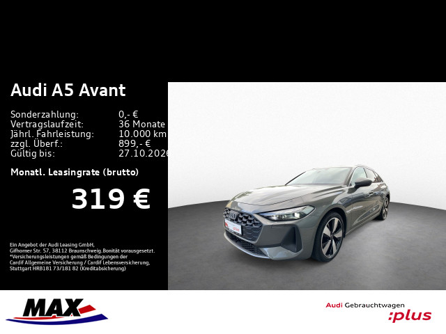 A5 Avant TDI QUATTRO MATRIX+360° KAM+DCP+AHK+PDC