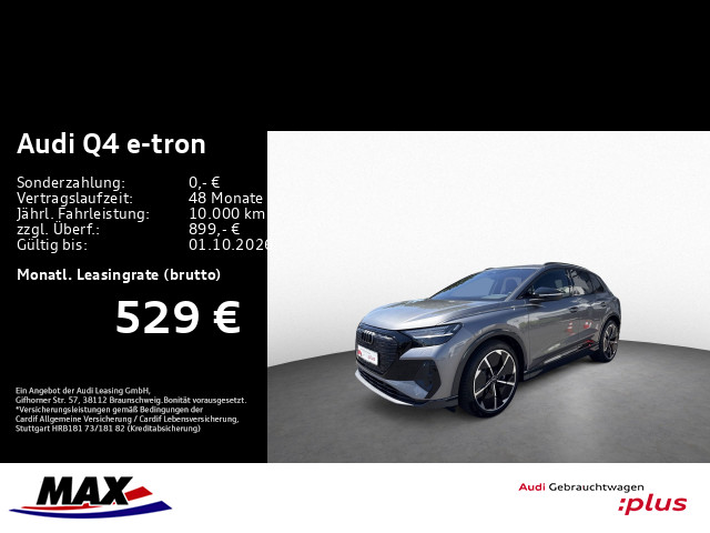 Q4 e-tron 55 e-tron QUATTRO S LINE MATRIX+KAM+AHK+AUGM HUD
