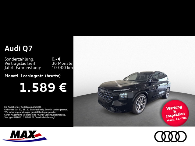 Q7 SUV TDI S-LINE+7SITZER+AHK+TECH-PRO+STHZG+B&O