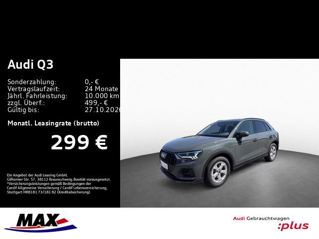 Q3 35 TDI LED+360°+AHK+STHZ+VCP+PDC+SMARTPHONE INTERFACE