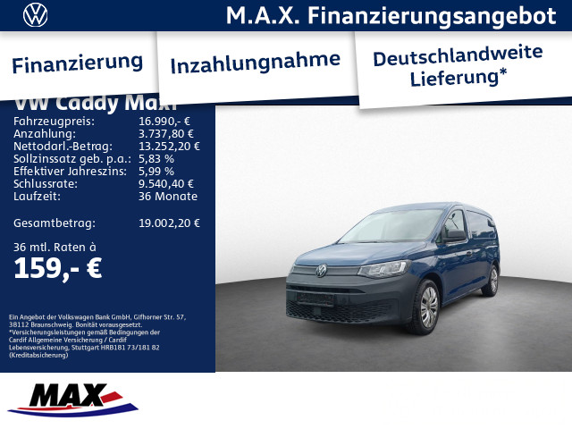 Caddy Maxi Cargo TDI*90KW*4Motion*Navi*AHK*