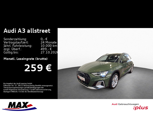 A3 allstreet TDI LED+KAMERA+AHK+STHZ+NAVI+PDC+VCP