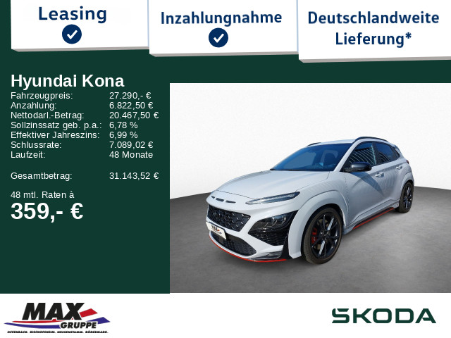 Kona N Performance 2WD LED*HUD*ACC*NAVI