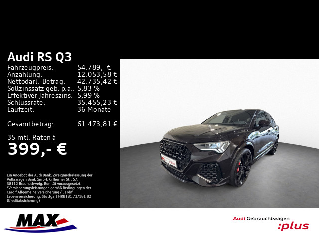 RSQ3 2.5 TFSI QUATT 280K/MH MATRIX+AHK+PANO+VCP