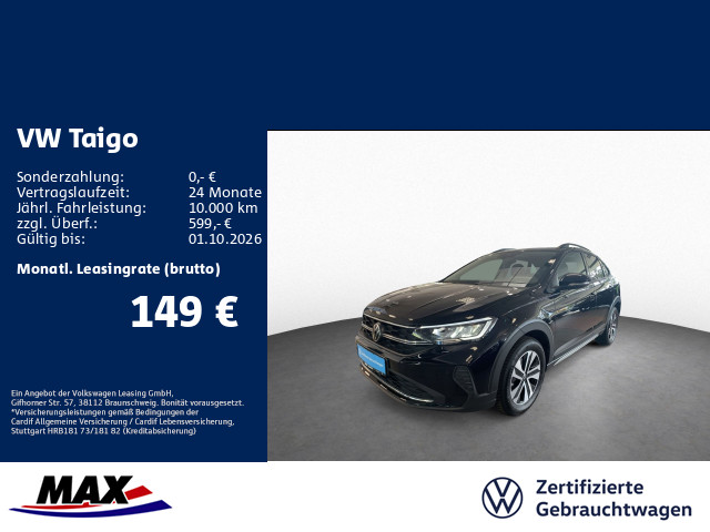 Taigo 1.0 TSI LIFE ENGERGY LED+KAMERA+DCP+PDC+ACC