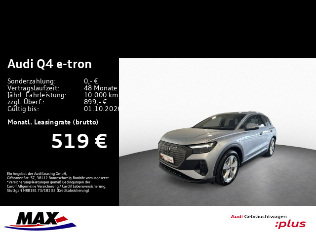 Q4 e-tron 45 e-tron QUAT S-LINE LED+KAM+AUG+AHK+