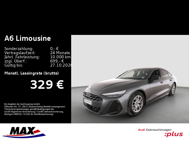 A6 Limousine TFSI S-LINE MATRIX LED+KAMERA+HUD+AHK+VCP