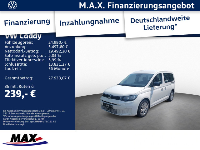 Caddy 2.0TDI DSG Standh*Composition*PDC*Klima*