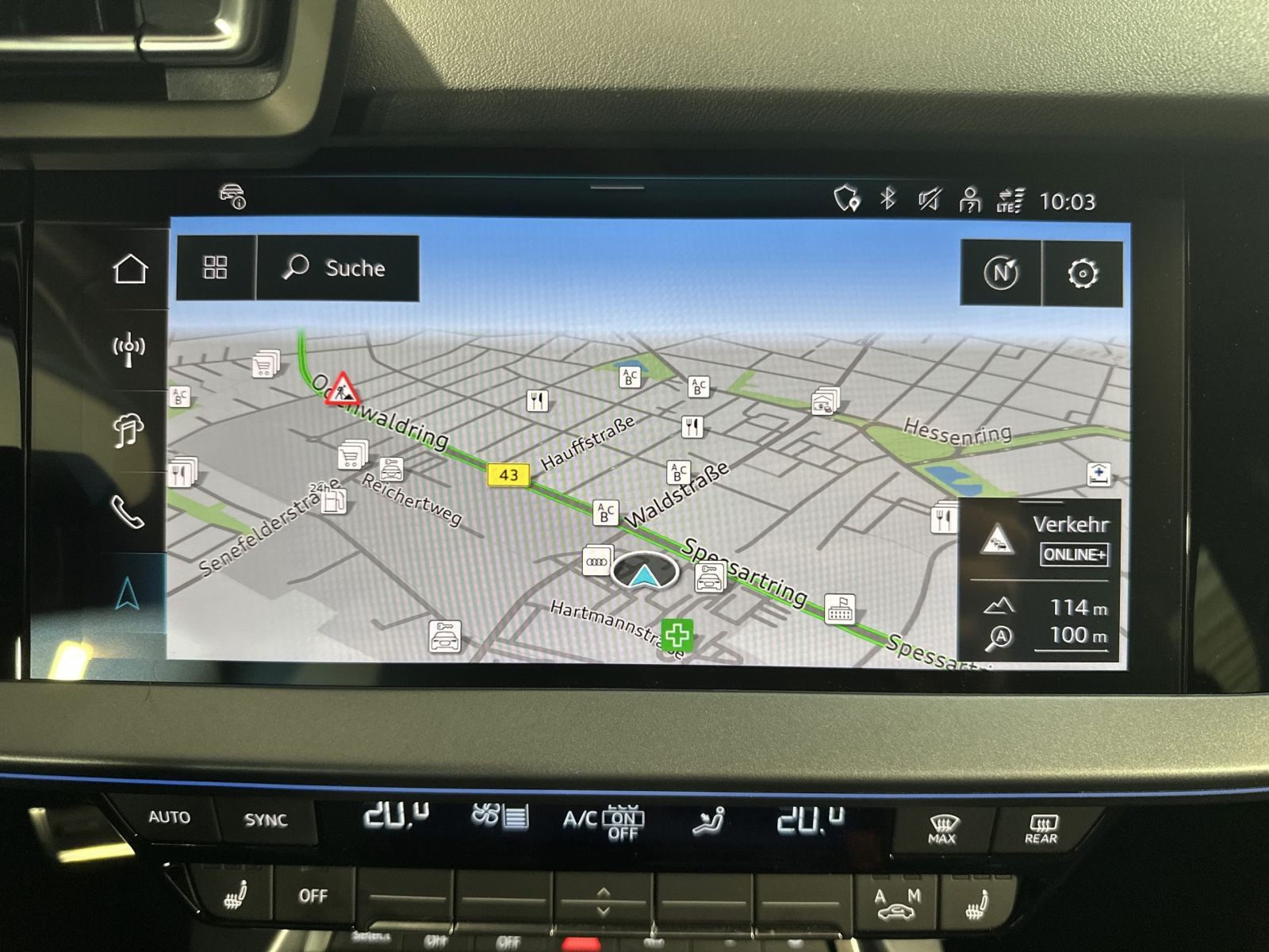 A3 Sportback 2.0 TDI S LINE MATRIX+HUD+PANO+OPTIK