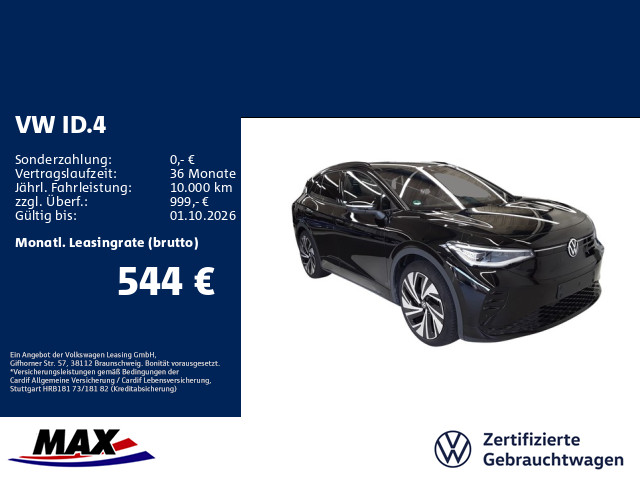 ID.4 GTX 4 MOTION IQ.LIGHT+AHK+AR HUD+PANO+NAVI+