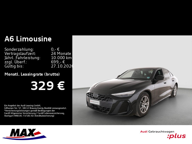 A6 Limousine TFSI S LINE MATRIX+AHK+HUD+B&O+