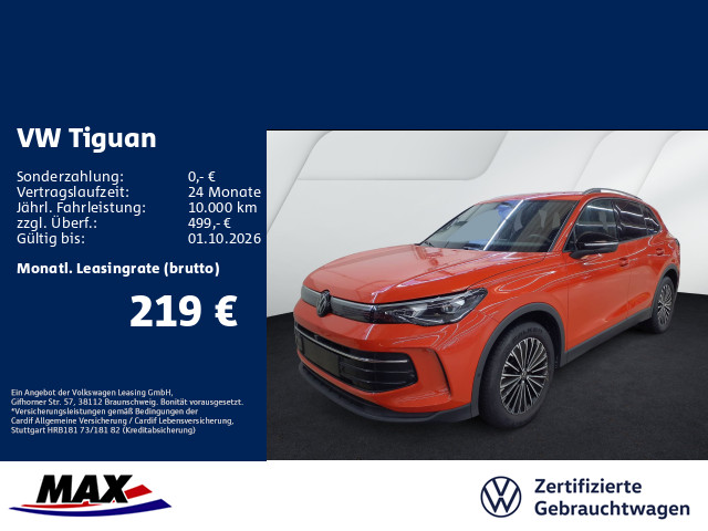 Tiguan 1.5 eTSI DSG GOAL IQ.LIGHT+AHK+ACC+APP+LM