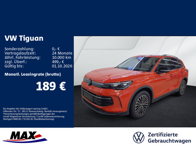 Tiguan 1.5 eTSI DSG GOAL LED+AHK+DCP+ACC+APP+ALU