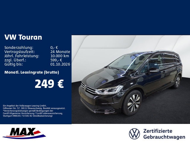 Touran 1.5 TSI DSG GOAL 7-SITZER IQ.LIGHT+AHK+LM