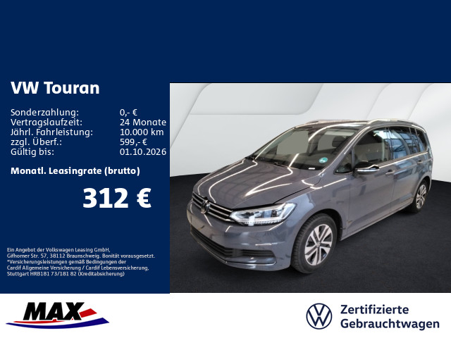 Touran 2.0 TDI DSG ENERGY 7-SITZER IQ.LIGHT+AHK+