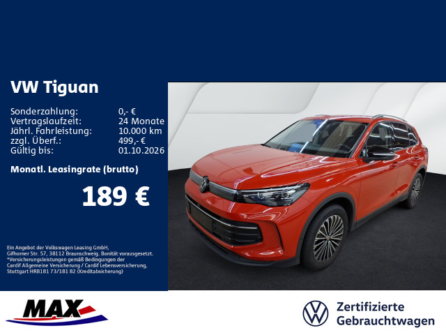 Tiguan 1.5 eTSI DSG GOAL LED+AHK+DCP+APP+ACC+SHZ