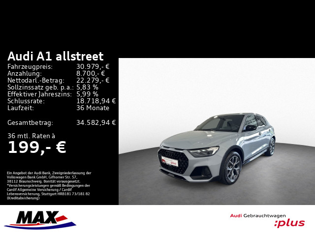 A1 allstreet 35 TFSI S LINE LED+SONOS+OPTIK+VCP+