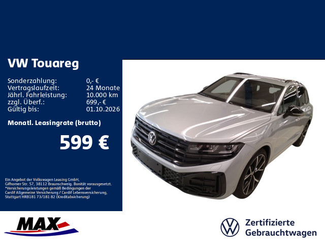 Touareg 3.0 TDI DSG 4M R LINE IQ.LIGHT+AHK+PANO+