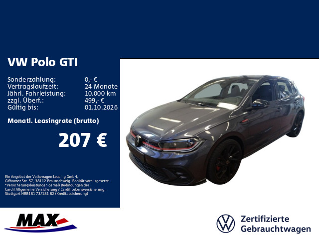 Polo GTI 2.0 TSI DSG IQ.LIGHT+KAMERA+DCP+APP+NAV