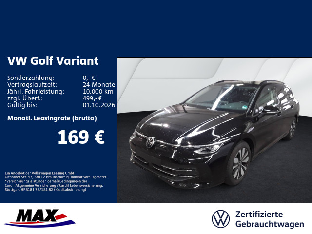 Golf VIII Variant 1.5 eTSI DSG GOAL LED+AHK+APP+