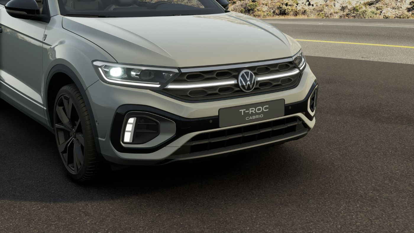 T-Roc Cabriolet R-LINE TSI DSG KARMANN EDITION+ALU 19+DCC+STANDHEIZUNG+RÜCKFAHR+MATRIX
