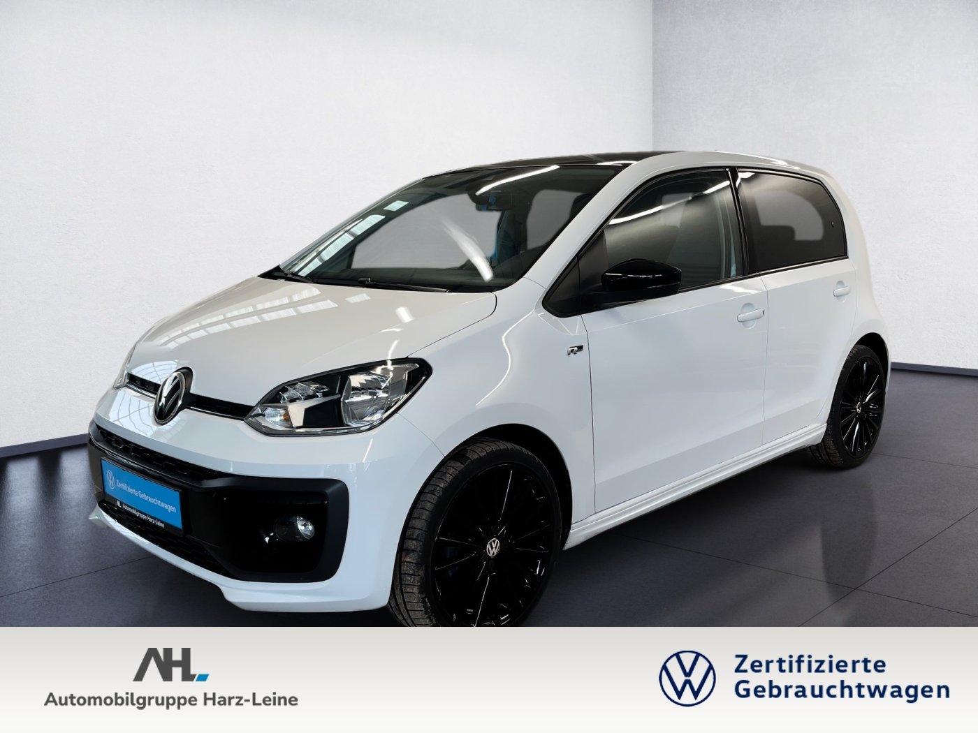 up! R-LINE+ALU 17+RÜCKFAHRKAMERA+WINTERPAKET+KLIMA+SPORTFAHRWERK+EINPARKHILF