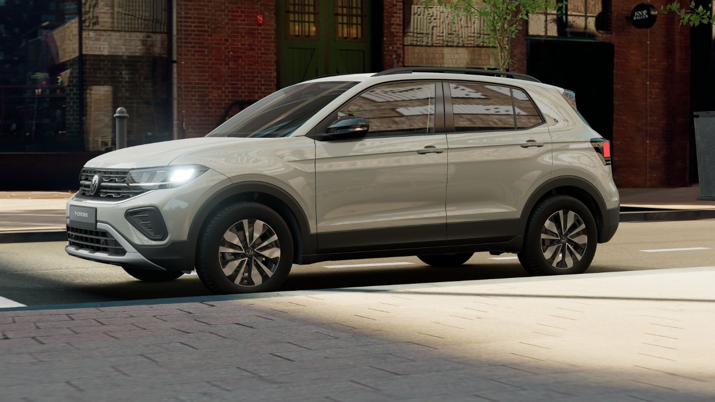 T-Cross GOAL TSI+ALU 16+TRAVEL ASSIST+LED+ACC+KLIMA+EINPARKHILFE+APP CONNECT