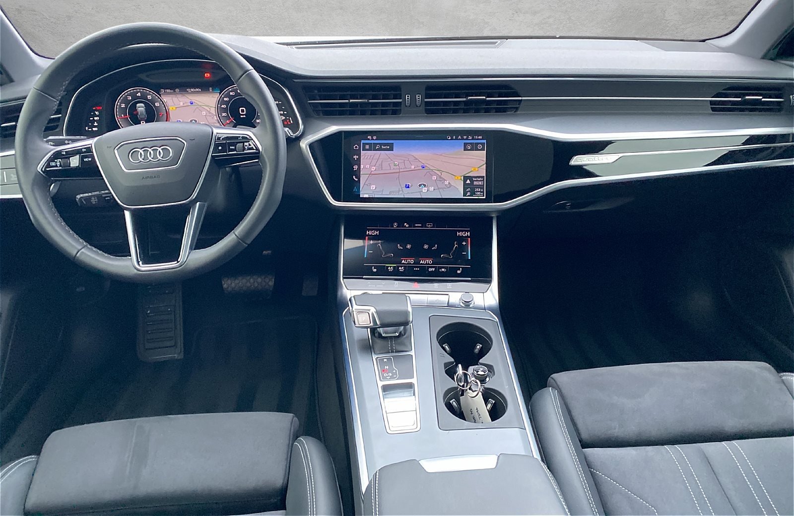 A6 Avant 45 TFSI S line quattro S-tronic Matrix Navi ACC Pano AHK RFK