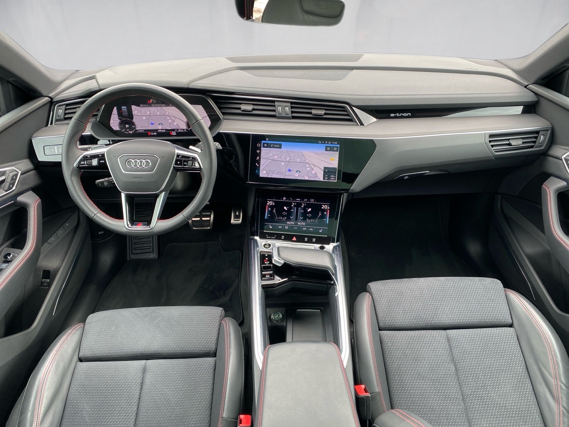 Q8 e-tron 55 S line Edition quattro Matrix Navi AHK ACC Pano